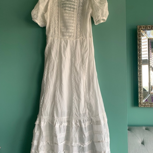 Reformation Norwich Dress in Ivory - Picture 3 of 9